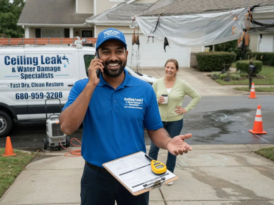 Ceiling Leak Cleanup Downsville, NY FAQs